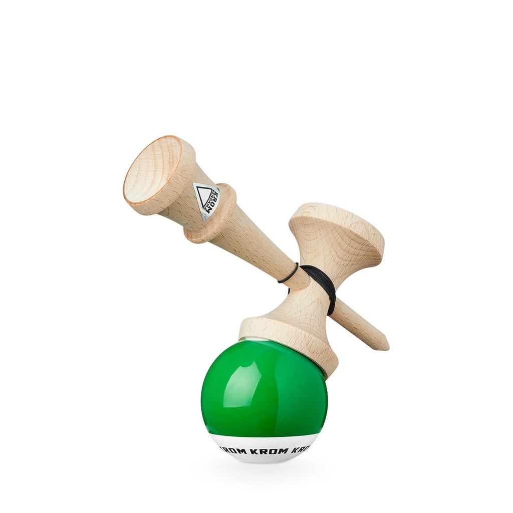Kendama Tip KROM Pop LOL  Clear (Dark Green)