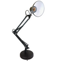 Lampa birou, manichiura, ajustabila, picior, prindere masa, negru