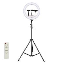Lampa circulara 46cm Ring light 460 LED, telecomanda