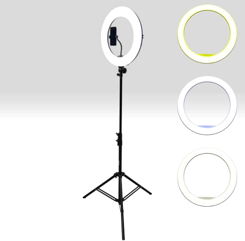 Lampa circulara LED cu trepied, geanta, Ring Light HQ14N