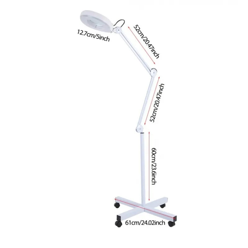 Lampa Cosmetica cu LED si Lupa pt Make UP - Machiaj si Gene Fir cu Fir - 5 Dioptrii