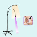 Lampa Led cosmetica, Lampa Ring Light cu luminozitate reglabilă și focalizare pentru adeziv pentru gene, Lampa profesionala gene