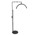 Lampa Led Semiluna cu Picior Fix, Reglarea Intesitatii si Suport pentru Telefon, 23 Inch - xStoc