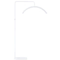 Lampa Led Semiluna cu Picior Fix, Reglarea Intesitatii si Suport pentru Telefon, 23 Inch, Alb - xStoc