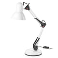 Lampa Masa Manichiura, Lampa Birou Cu Picior Si Suport,Alba