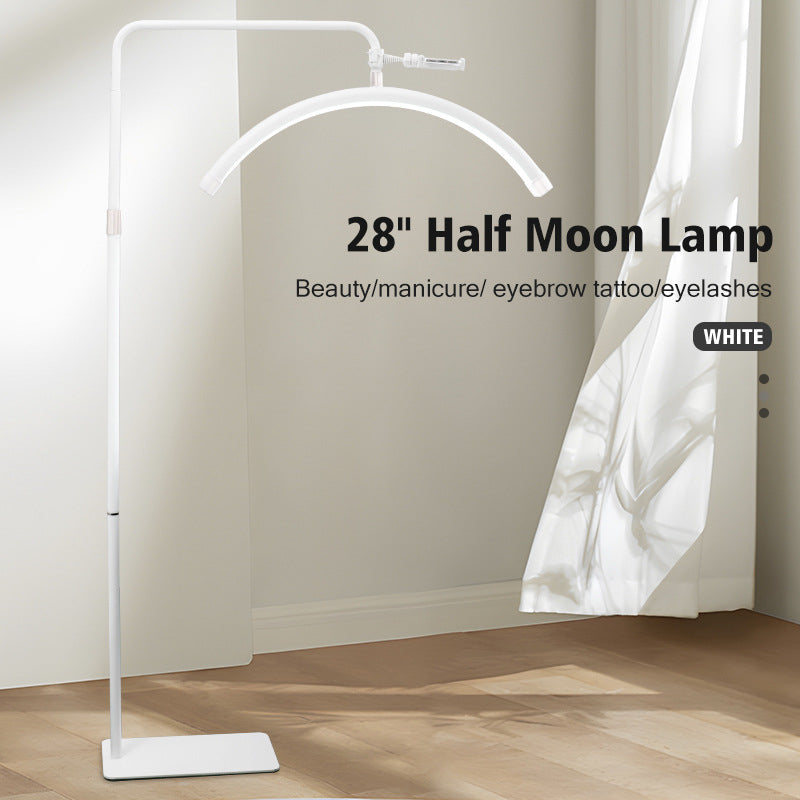 Lampa Profesionala pentru Make-Up, Semiluna,  cu LED 70 cm, alb