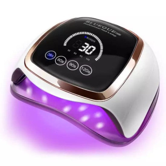 Lampa Profesionala  V3, 168W, 42LED-UV, Touch Control, Display Digital, Inductie Inteligenta, Baza Detasabila Pentru Pedichiura, Uscare Unghii, Senzor cu Infrarosu