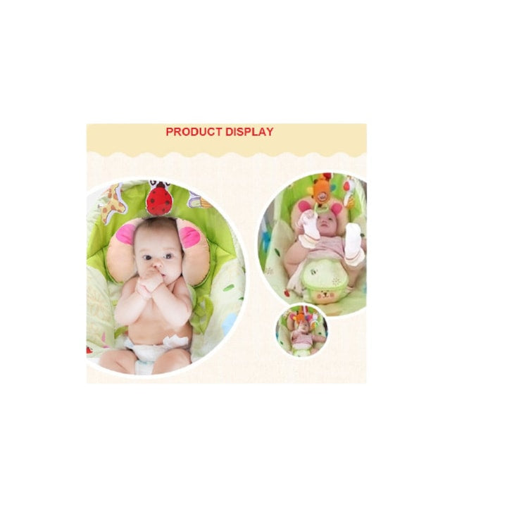 Leagan electric, multifunctional, Baby Cradle, muzical, cu vibratii si plasa anti-insecte, albastru, pentru bebelusi, + 0 Luni