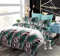 Lenjerie de pat 6 piese Finet Gros Satinat, bumbac, Cearceaf Elastic, BB 122