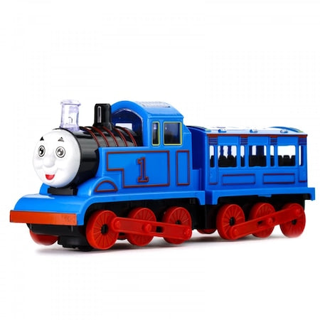 Locomotiva Thomas & Friends cu vagon cu sunete si lumini