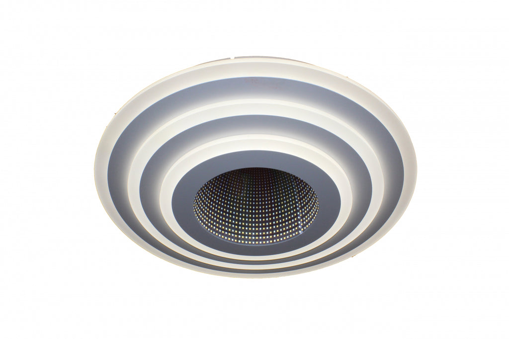 Lustra Led Design modern SLS - 3D, Aplicatie, Telecomanda, Intensitate reglabila 200w 7634