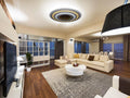 Lustra Led Design modern SLS - 3D, Aplicatie, Telecomanda, Intensitate reglabila 200w 7634