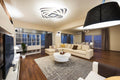 Lustra Led Design modern SLS - 3D, Aplicatie, Telecomanda, Intensitate reglabila 200w 7636