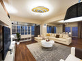 Lustra Led Design modern SLS - 3D, Aplicatie, Telecomanda, Intensitate reglabila 200w 7631