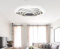 Lustra Led Design modern SLS - 3D, Aplicatie, Telecomanda, Intensitate reglabila 200w 7632