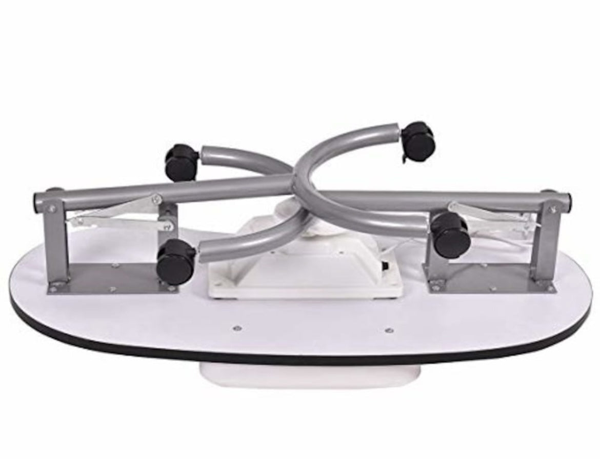 Masa portabila de manichiura cu aspirator incorporat si geanta de transport, Alb