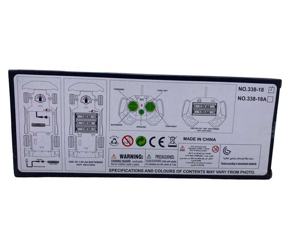 Masina Speed galbena cu telecomanda, scoate fum - xStoc