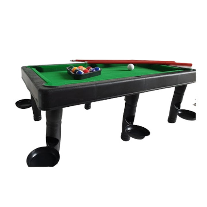 Mini masa de biliard Snooker Pool, pentru copii, 37 x 23 x 15 cm - xStoc