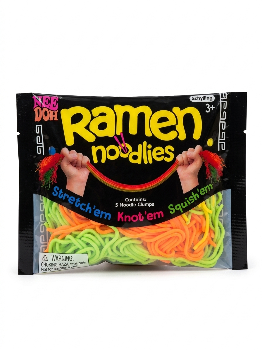 NeeDoh Ramen Noodlies – Jucarie Antistres Senzoriala