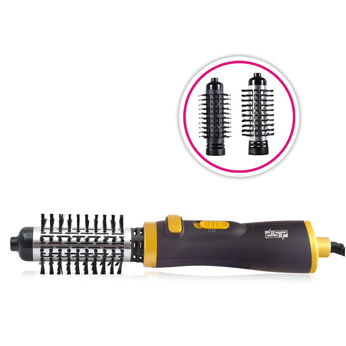 Perie rotativa electrica tehnologie aer cald 2 in 1, 900W, 3 viteze, 2 Accesorii , cablu 360