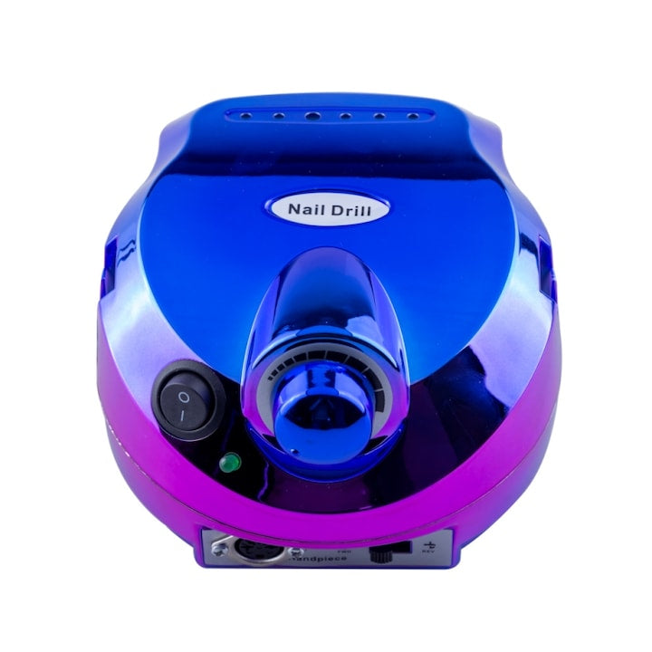 Pila / Freza Electrica Unghii Profesionala 45.000RPM Cameleon Blue, 65W - xStoc