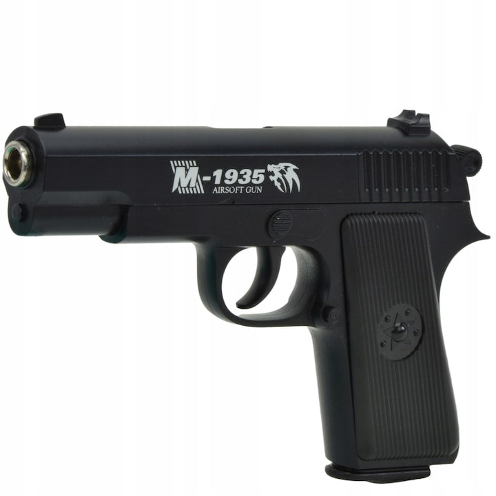 Pistol airsoft - Metalic, Arc Spring,  + 200 bile Profesionale 0.20, C3