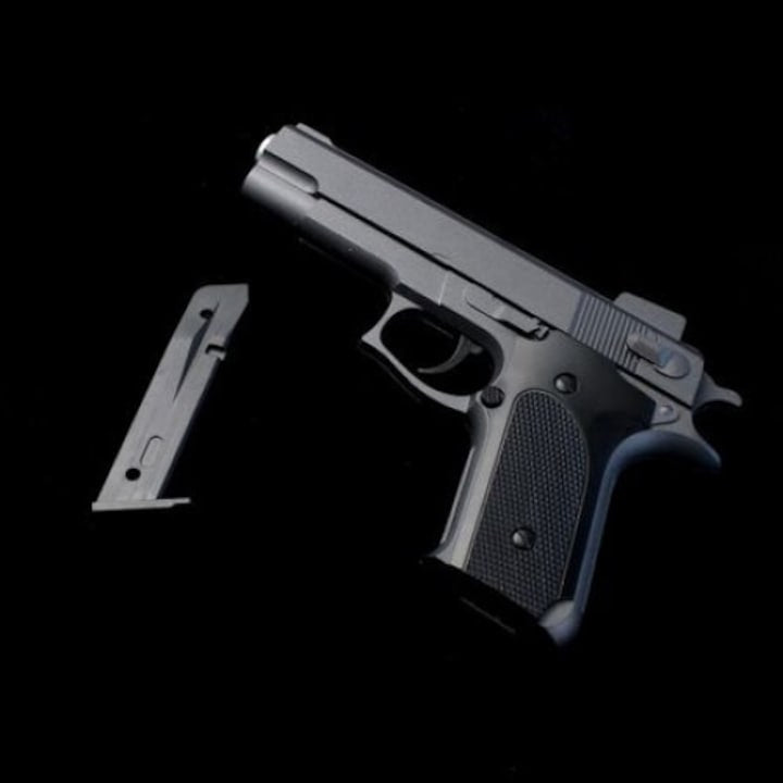 Pistol airsoft - Metalic, Arc Spring,  + 200 bile Profesionale 0.20, K33