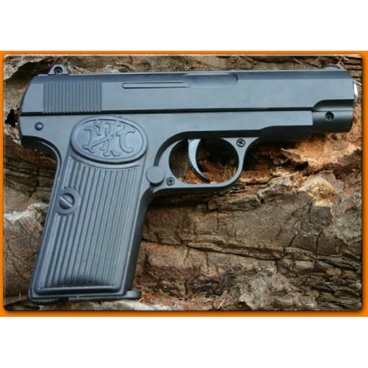 Pistol Airsoft Metalic  K17DS, Negru Calibru 6mm, 200 Bile Profesionale