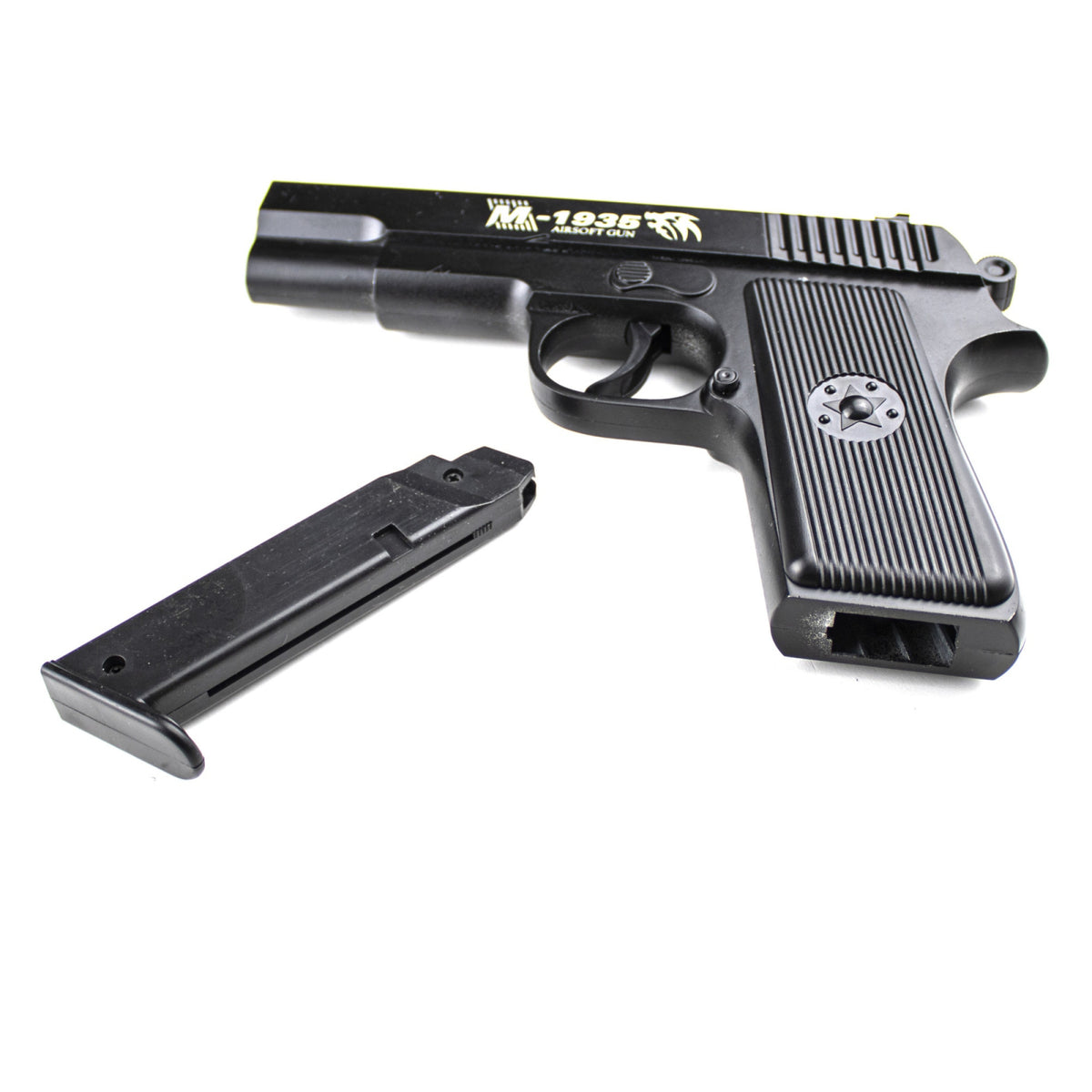 Pistol de jucarie cu aer comprimat Metalic S3 + 200 bile 0.20 xStoc®