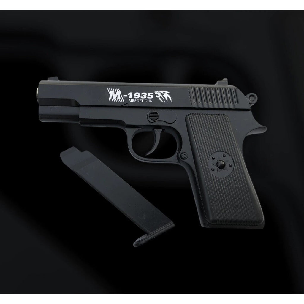 Pistol de jucarie cu aer comprimat Metalic S3 + 200 bile 0.20 xStoc®