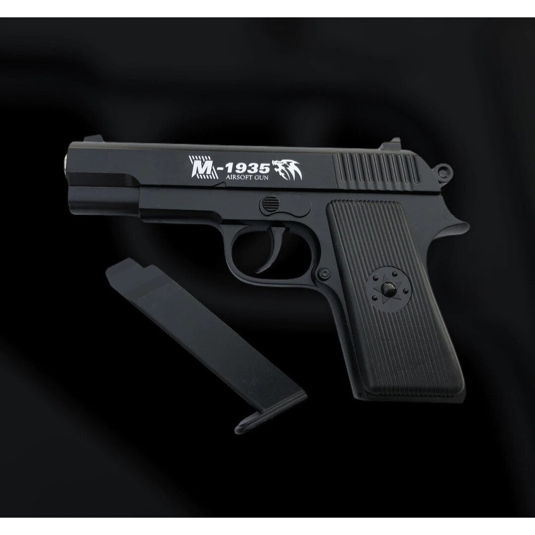 Pistol de jucarie cu aer comprimat Metalic S3 + 200 bile 0.20 xStoc®