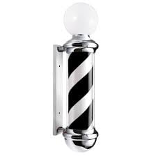 Reclama luminoasa frizerie, Barber Pole, Barber Shop, 72CM negru