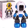 Robot de Jucarie Inteligent Vorbitor Die Cast Metal Albastru - xStoc