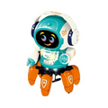 Robot Interactiv Dansator Cu Telecomanda, 17.5cm, 3 ani + Multicolor