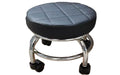 Scaun de Pedichiura pe Role , Rotire 360, Dimensiuni 34x26,5x5,5 cm ,NEGRU