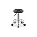 Scaun Tip Taburet - Reglabil pe Inaltime cu Roti , negru , Scaun cosmemetica/manichiura