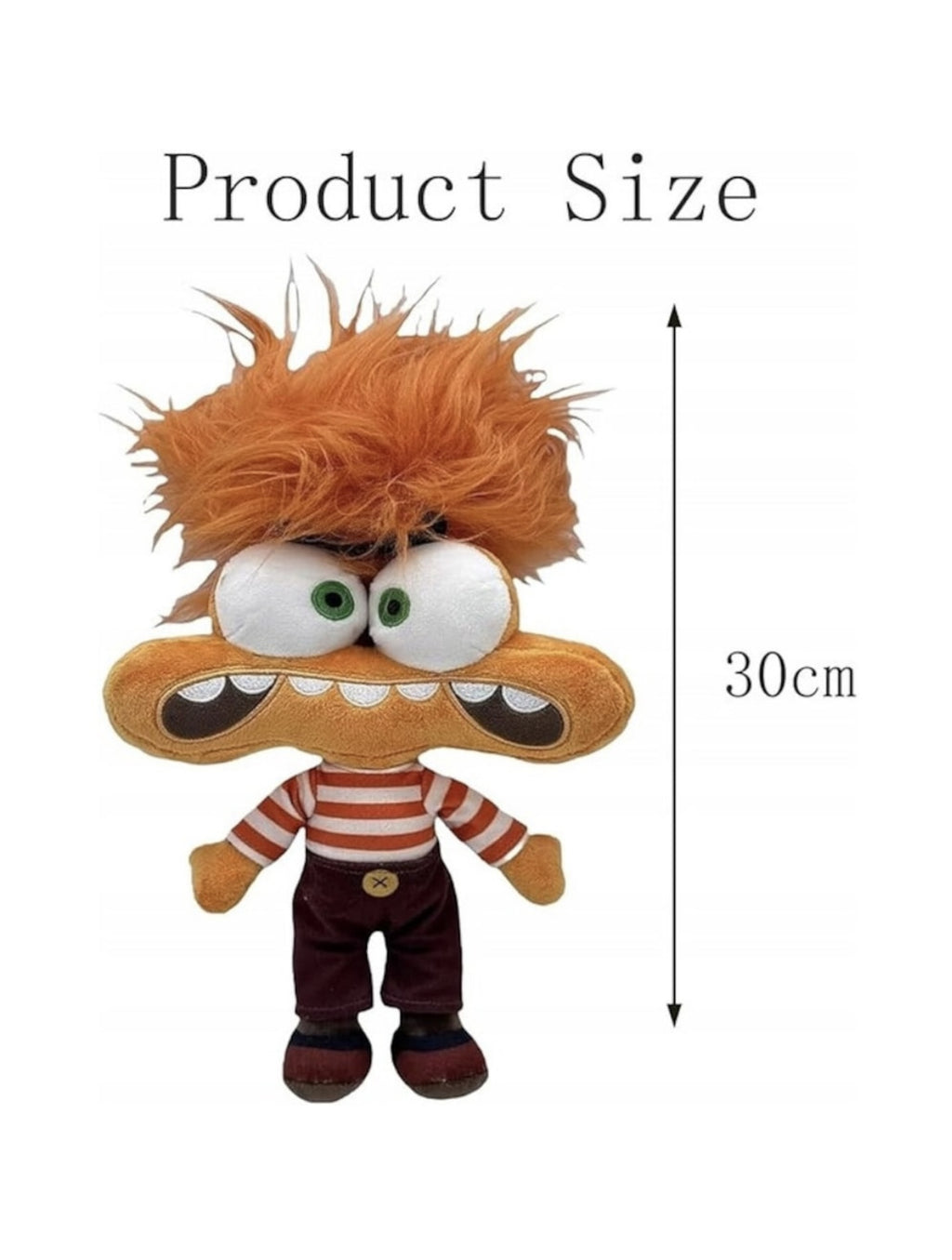 Set 2 jucarii de plus Inside Out, 30 cm, multicolor