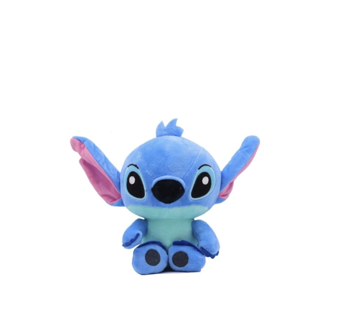 Set 2 Jucarii de Plus, Lilo & Stitch, 28 cm, Albastru/Roz
