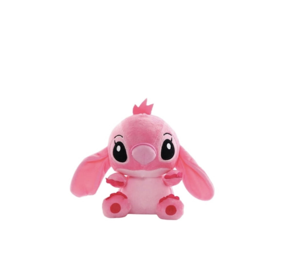 Set 2 Jucarii de Plus, Lilo & Stitch, 28 cm, Albastru/Roz