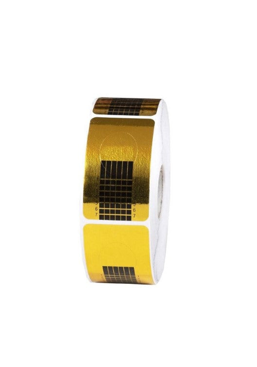 Set 500 sabloane dreptunghiulare pentru constructie unghii - xStoc