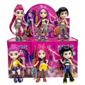 Set 6 figurine K-pop Demon Hunter VÂNĂTORII DE DEMONI Cutie Ornată - Eroinele Pop