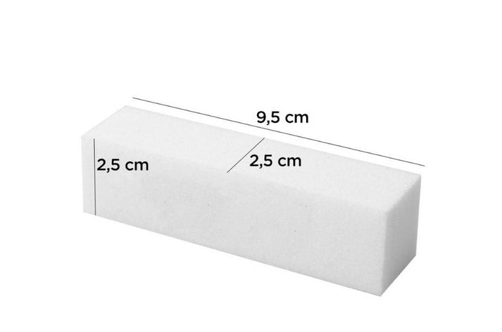 Set Buffer pentru unghii, 10 bucati, ALB - xStoc