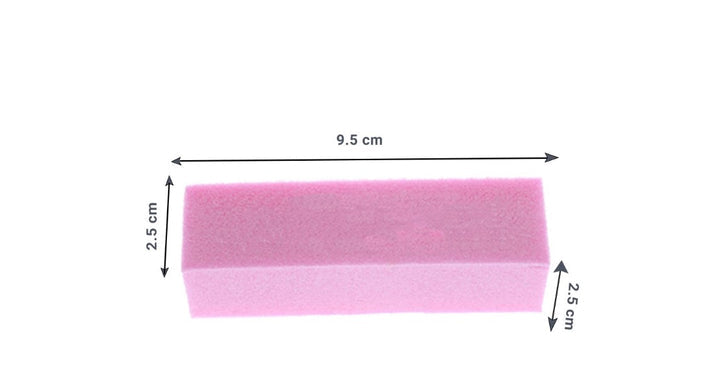 Set Buffer pentru unghii, 10 bucati, ROZ - xStoc