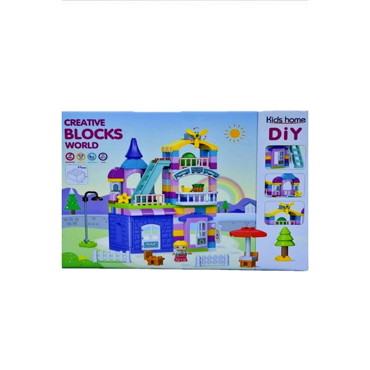 Set de constructie, 163 piese, Castel, varsta 3+ - xStoc
