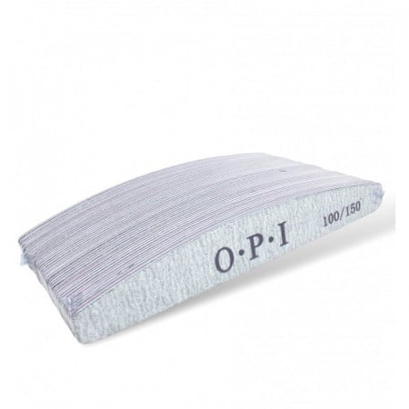 SET Pila unghii OPI 100/150 Semiluna - 25 BUC - xStoc