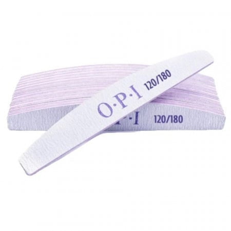 SET Pila unghii OPI 120/180 Semiluna - 25 BUC - xStoc