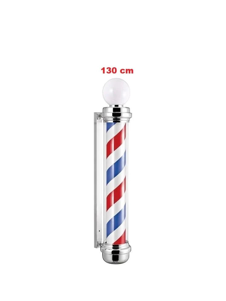 Sigla Barber Shop, Reclama luminoasa frizerie, Barber Pole, 130CM