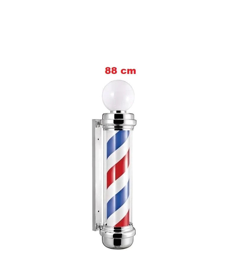 Sigla Barber Shop, Reclama luminoasa frizerie, Barber Pole, 88CM
