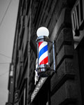 Sigla Barber Shop, Reclama luminoasa frizerie, Barber Pole, 88CM
