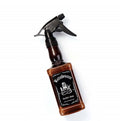 Spray apa CSD pentru frizerie sau coafor, pulverizator in forma de sticla Whisky, 500 ml